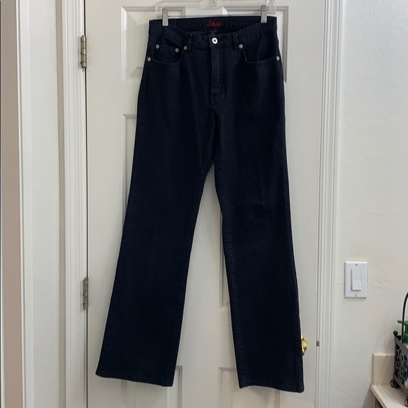 Jag Jeans Denim - Vintage JAG black wide leg high waist jeans sz 10